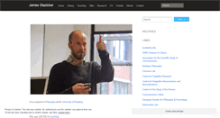 Desktop Screenshot of jamesstazicker.com
